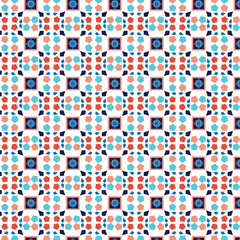 Seamless Geometric pattern inspired by Persian architectural design.