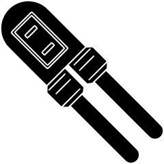 metal illustration construction silhouette tool logo equipment icon pliers outline object steel industrial tongs clamp hardware black work industry shape instrument squeeze handle for vector graphic