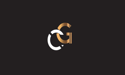CG, GC , G , C , Abstract Letters Logo Monogram	