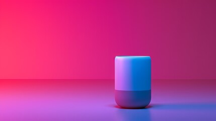 Home Smart Speaker with Colorful Lighting