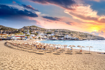 Matala, Insel Kreta, Griechenland 