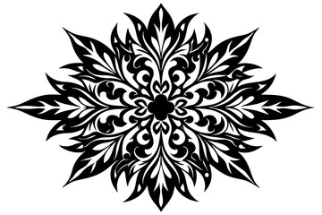 pattern silhouette vector design white background