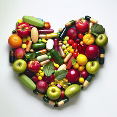 Boost Your Health with Essential Vitamins and Supplements - obrazy, fototapety, plakaty