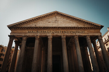 Panthéon, Rome - obrazy, fototapety, plakaty