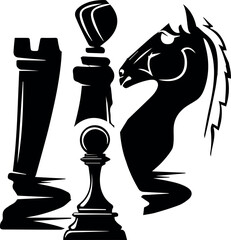chess game logo design