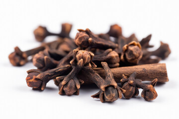 Fototapeta premium Clove on white background