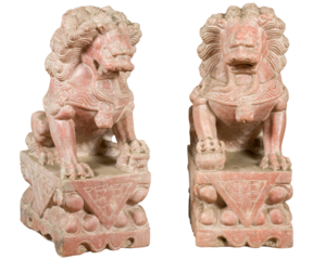 Image of Beautiful Lion Statue