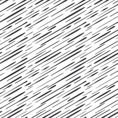 Seamless abstract pattern. Simple background with black, white texture. Diagonal lines. Digital brush strokes background. Design for textile fabrics, wrapping paper, background, wallpaper, cover.