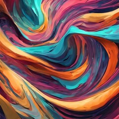 Ethereal Elegance: A Transparent Abstract Symphony