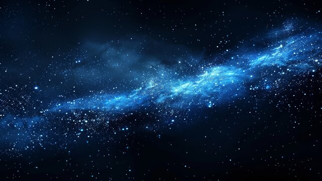 Abstract night sky background