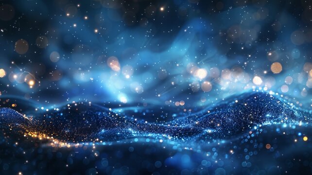 Abstract night sky background