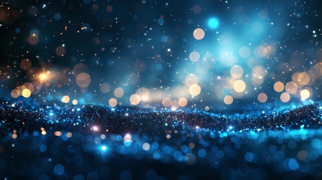 Abstract night sky background