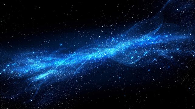 Abstract night sky background
