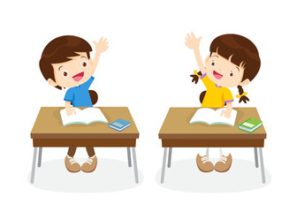 students and teacher in classroom