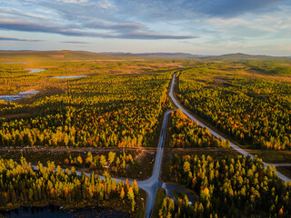 Lappland - Natur - Drohne