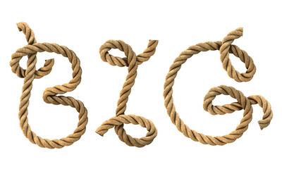 3D render of the text 