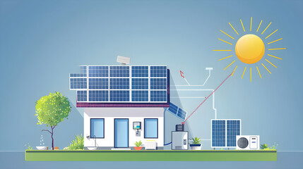 An In-depth Illustration of Photovoltaic Grid Connection System in Household Usage