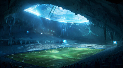 Obraz premium soccer stadium