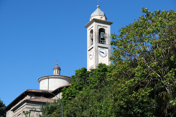 Obraz premium La chiesa di Santa Marta a Erba in provincia di Como, Lombardia, Italia.