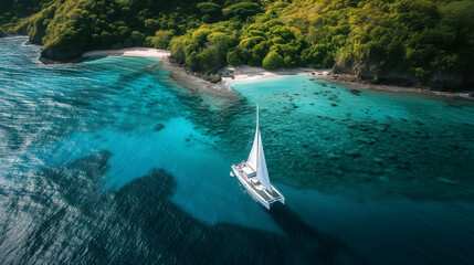 Pristine Grenadines Sails - obrazy, fototapety, plakaty