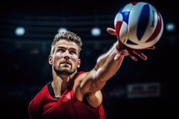 Basketball player surfing ball behind net, Basketball player photography