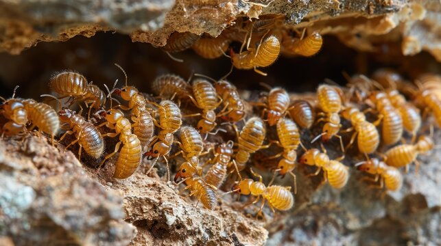 Collective Journey: Termites Exploring the Rock
