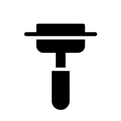 Shaving razor icon vector graphics element silhouette 
sign symbol illustration on a Transparent Background