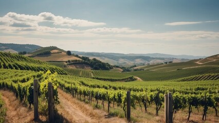 Vineyard in the Heart of the Countryside