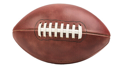 American football ball isolated on a  transparent  background PNG