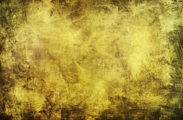 Yellow grunge background texture 