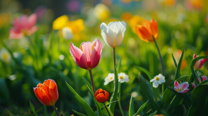 Springtime Tulip Array
