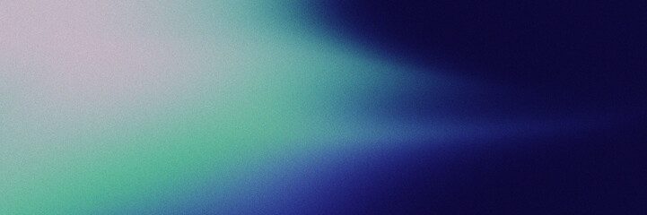 Grunge gradient abstract background. blue, green. grainy noise texture. backdrop cover banner poster header landing page design.