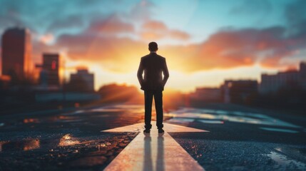 Clear-headed decision-making: A sharp-minded entrepreneur makes clear-headed decisions, weighing options with precision and confidence in the competitive business landscape.