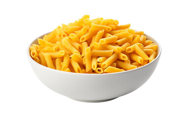 Pasta Bowl on a Clear Background