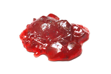 jam speard on isolate white background