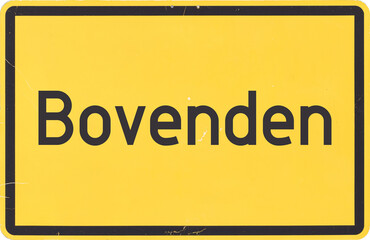 Ortsschild Bovenden
