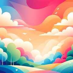 Elemento geométrico texturizado dinámico de fondo fluido colorido. Ilustración moderna de vector de luz degradada.