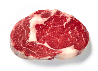 fresh raw steak
