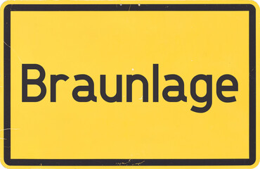 Ortsschild Braunlage