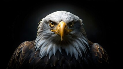 american bald eagle. generative ai