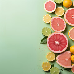 citrus fruit background