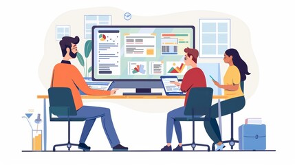 business strategy illustration