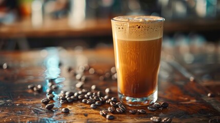 Beverage made from roasted coffee beans