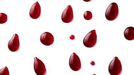 Drops of blood