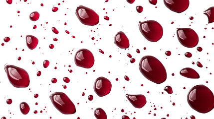 Drops of blood