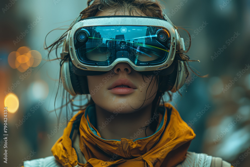 Poster an imaginative virtual reality experience pushing the boundaries of immersive storytelling and inter