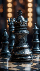 Fototapeta premium Chess Pieces