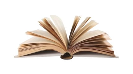 Open book transparent background