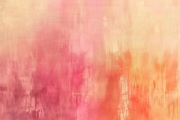 Beige pink peach coral abstract background with space. Color gradient. Blurred stripes, lines. Rough grainy texture. Matte. Elegant colorful vintage - generative ai