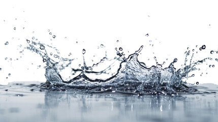 Crown water liquid splash